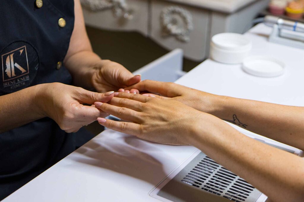 Maniküre Handmassage