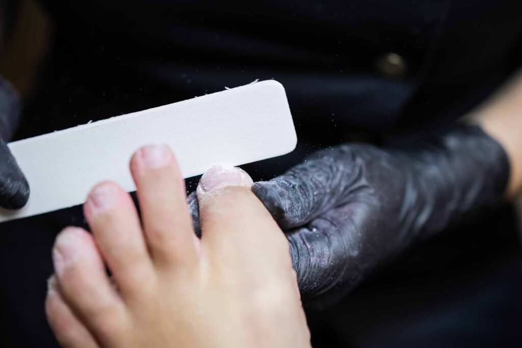 Pediküre Standardbild Behandlung